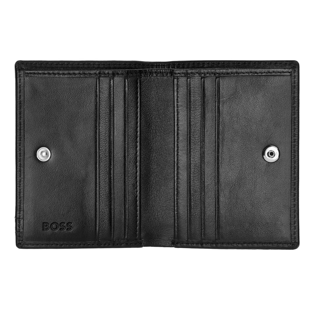 Hugo Boss Porta carte pieghevole Iconic Black HLE421A
