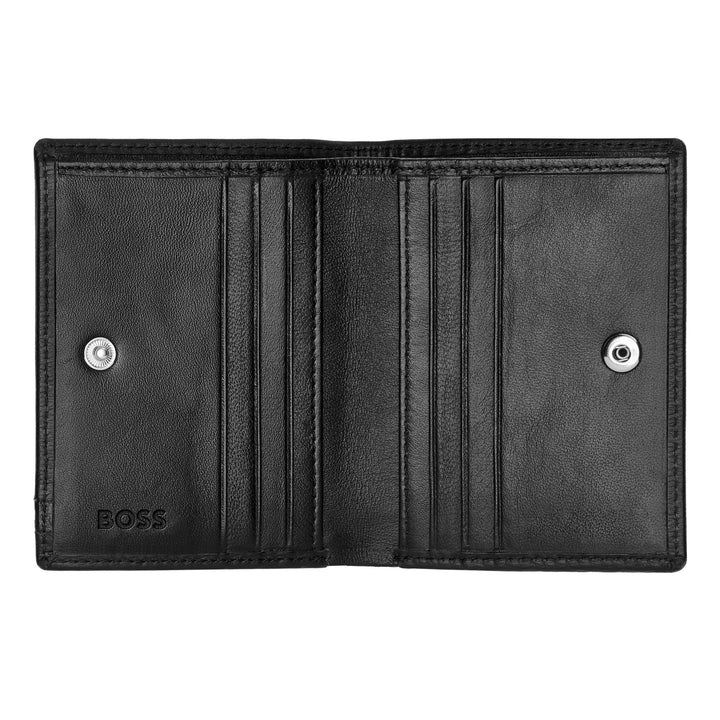 Hugo Boss Porta carte pieghevole Iconic Black HLE421A