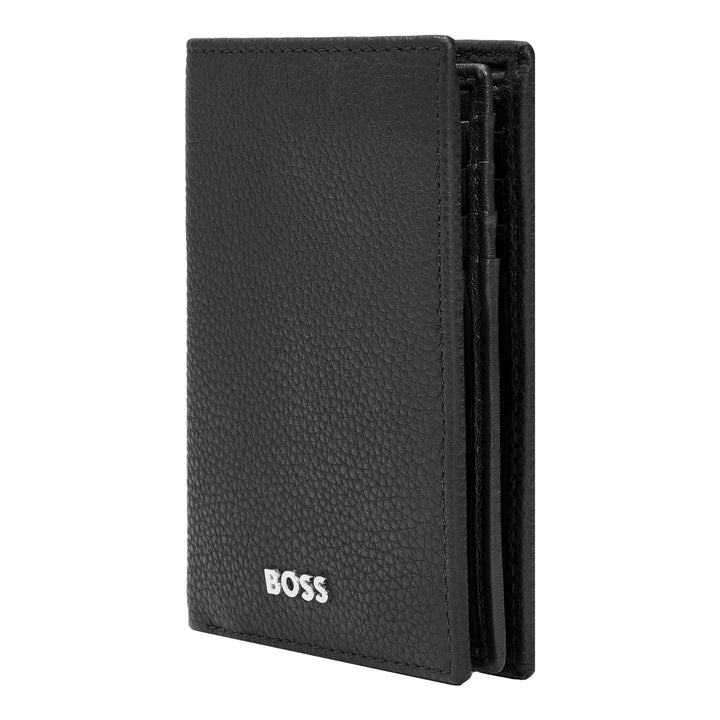 Hugo Boss Porta carte Trifold Classico Granulato Nero HLF416A