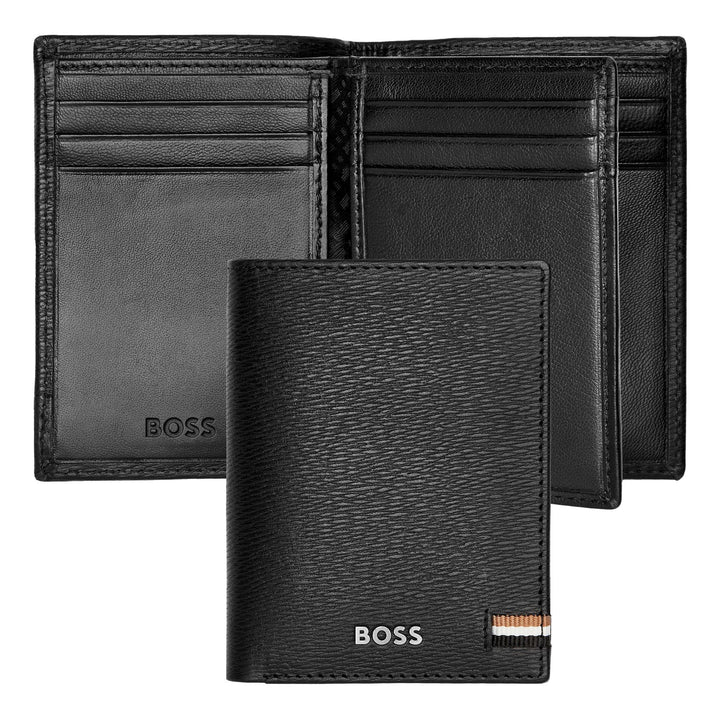 Hugo Boss Porta carte trifold Iconic Nero HLF421A