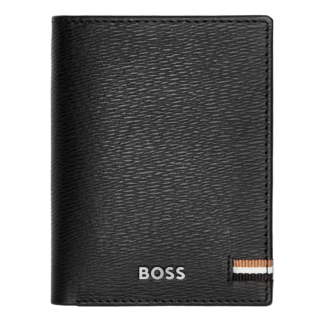 Hugo Boss Porta carte trifold Iconic Nero HLF421A