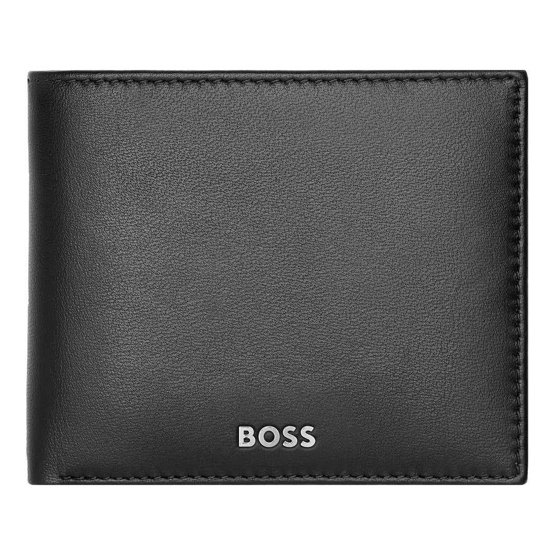 Hugo Boss Coin kukkaro Classic Smooth Black HLM403A