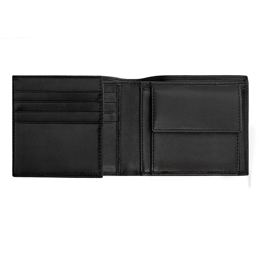 Hugo Boss Classic Smooth Flap Money Wallet Black HLN403A
