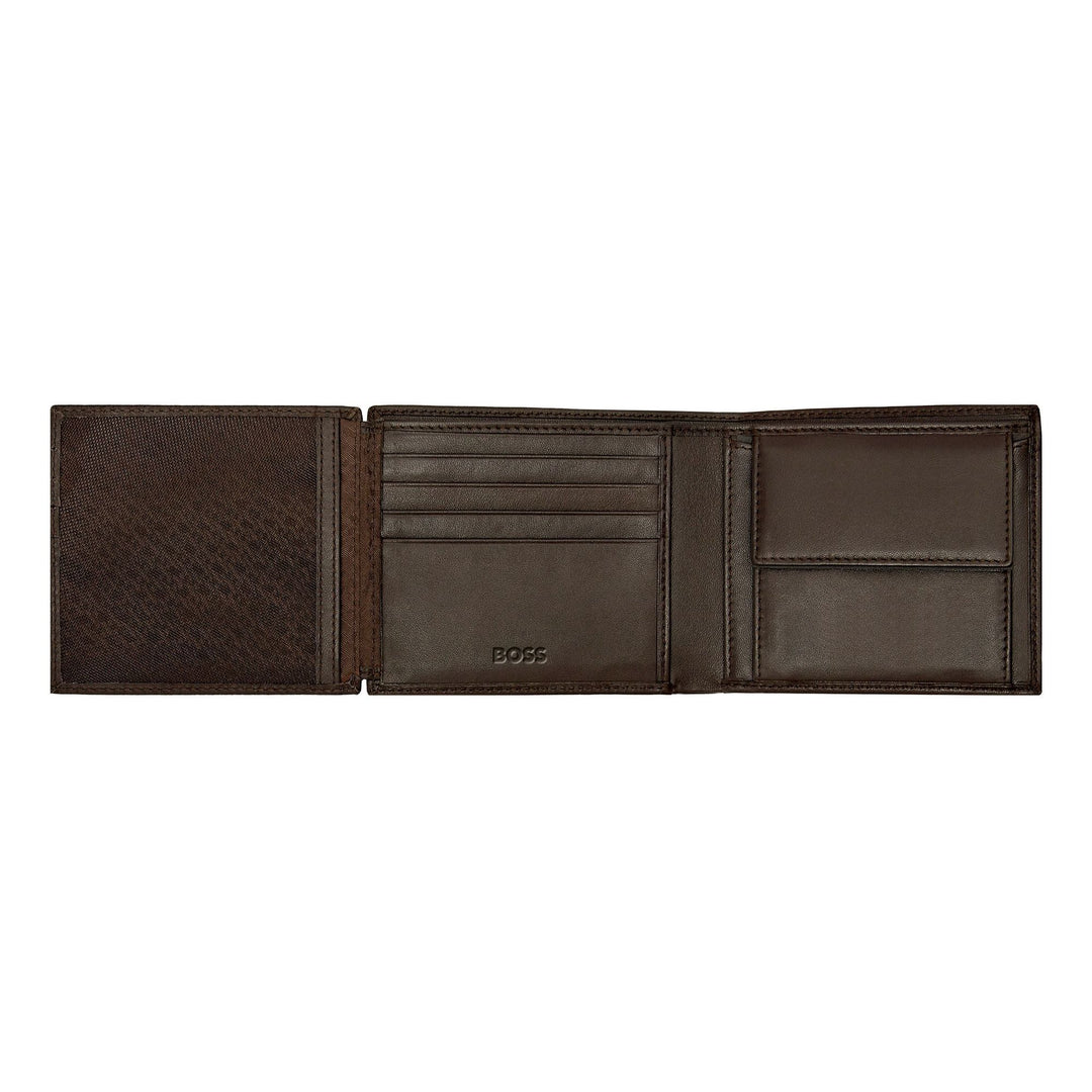 Hugo Boss Money pénztárca füllel Classic Smooth Brown HLN403Y