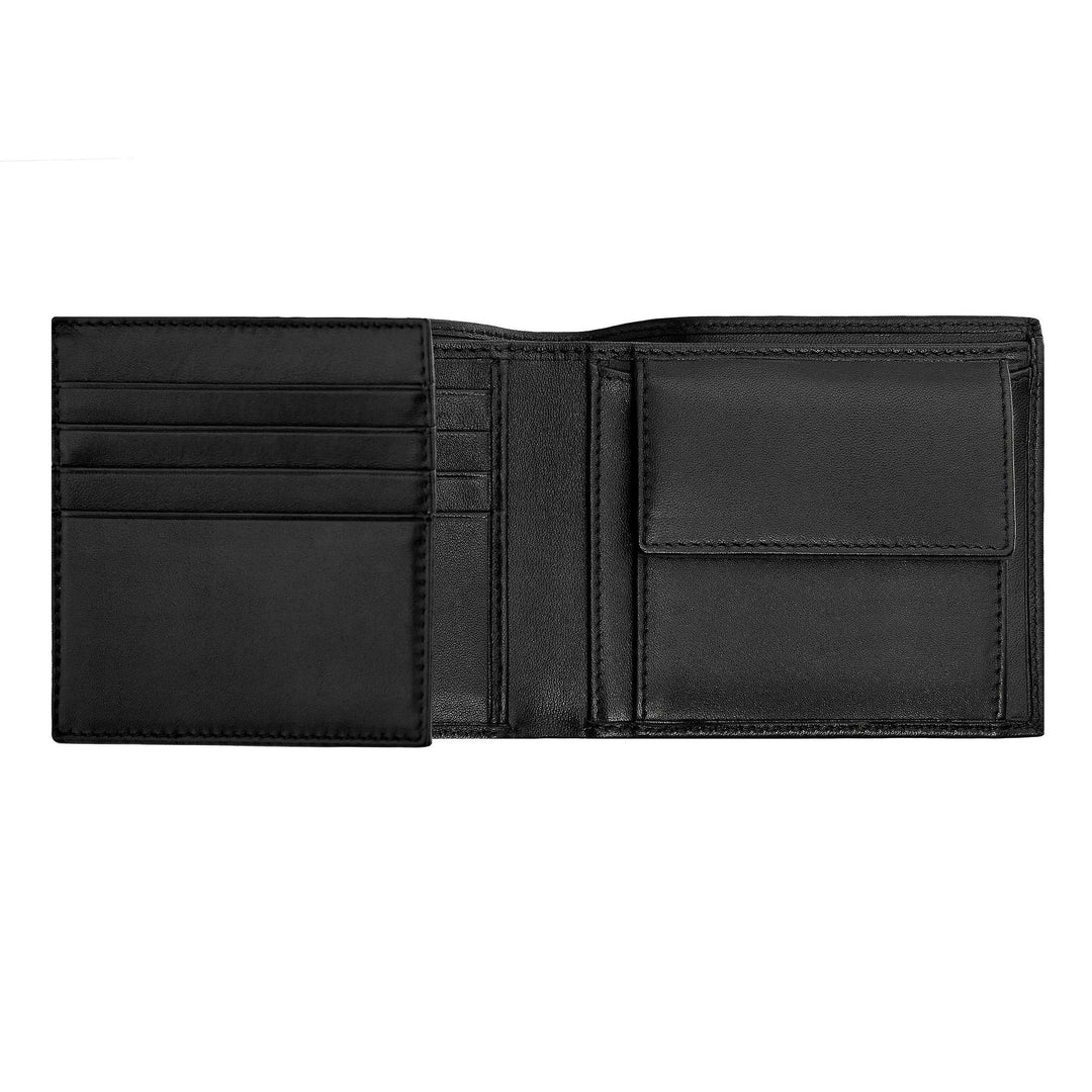 Hugo Boss Classic Grained Black Flap Money Wallet HLN416A