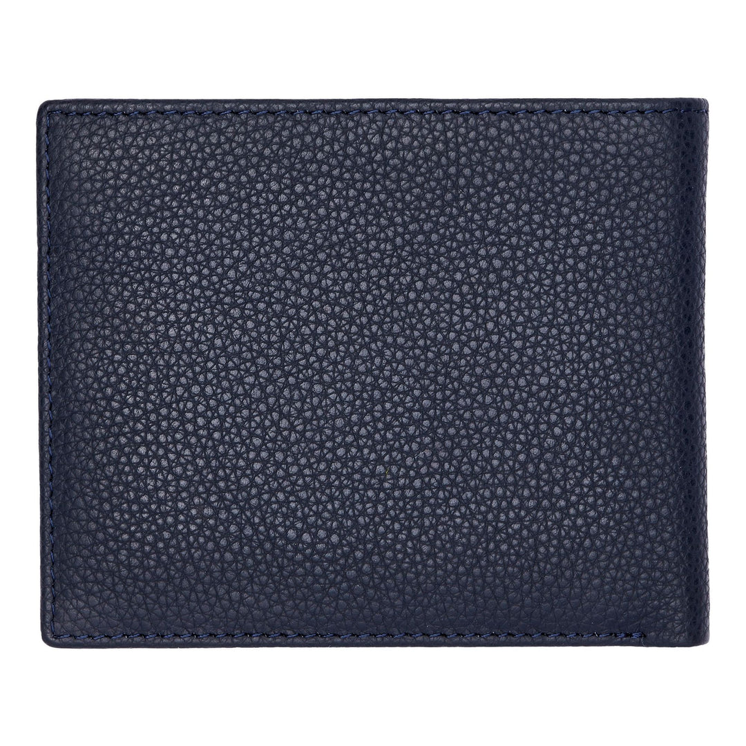 Cartera Hugo Boss Classic con solapa Grained Navy HLN416N