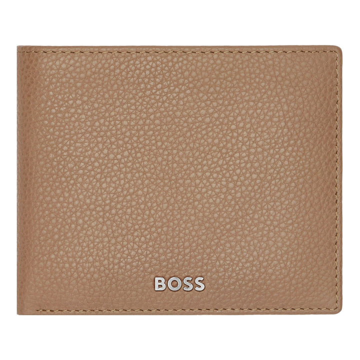Cartera con solapa Hugo Boss Classic Grained Camel HLN416X