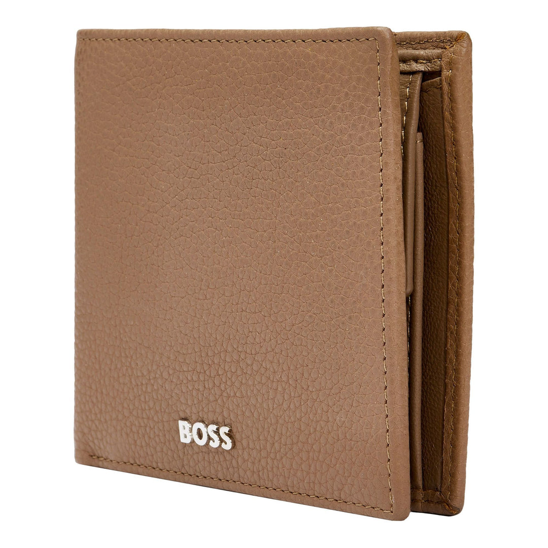 Cartera con solapa Hugo Boss Classic Grained Camel HLN416X