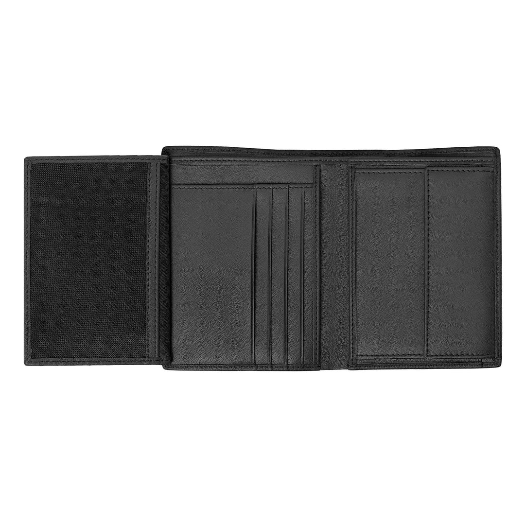 Hugo Boss Money wallet with vertical flap Classic Granulated Black HLO416A