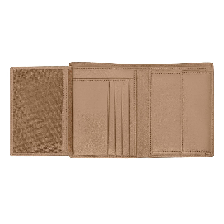 Hugo Boss Vertikal plånbok med klaff Classic Granulated Camel HLO416X