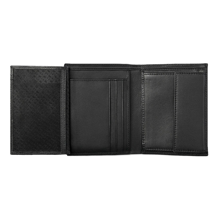 Hugo Boss Cartera vertical con solapa Iconic Black HLO421A
