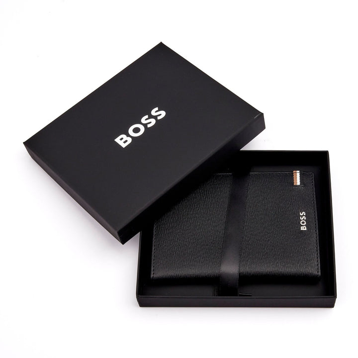 Hugo Boss Portapassaporto Iconic Black HLP421A