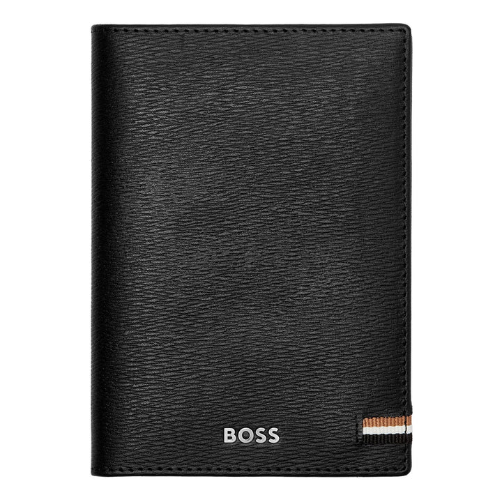 Hugo Boss Portapassaporto Iconic Black HLP421A