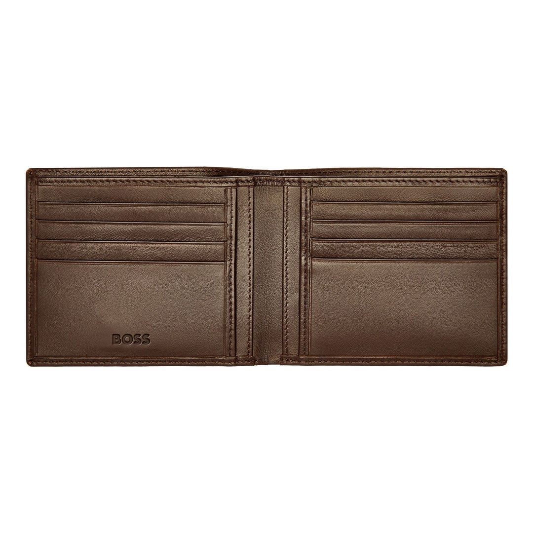 Hugo Boss Classic Smooth Brown Wallet HLW403Y