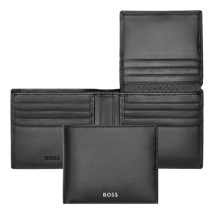 Hugo Boss Classic Smooth Flap Wallet Black HLY403A
