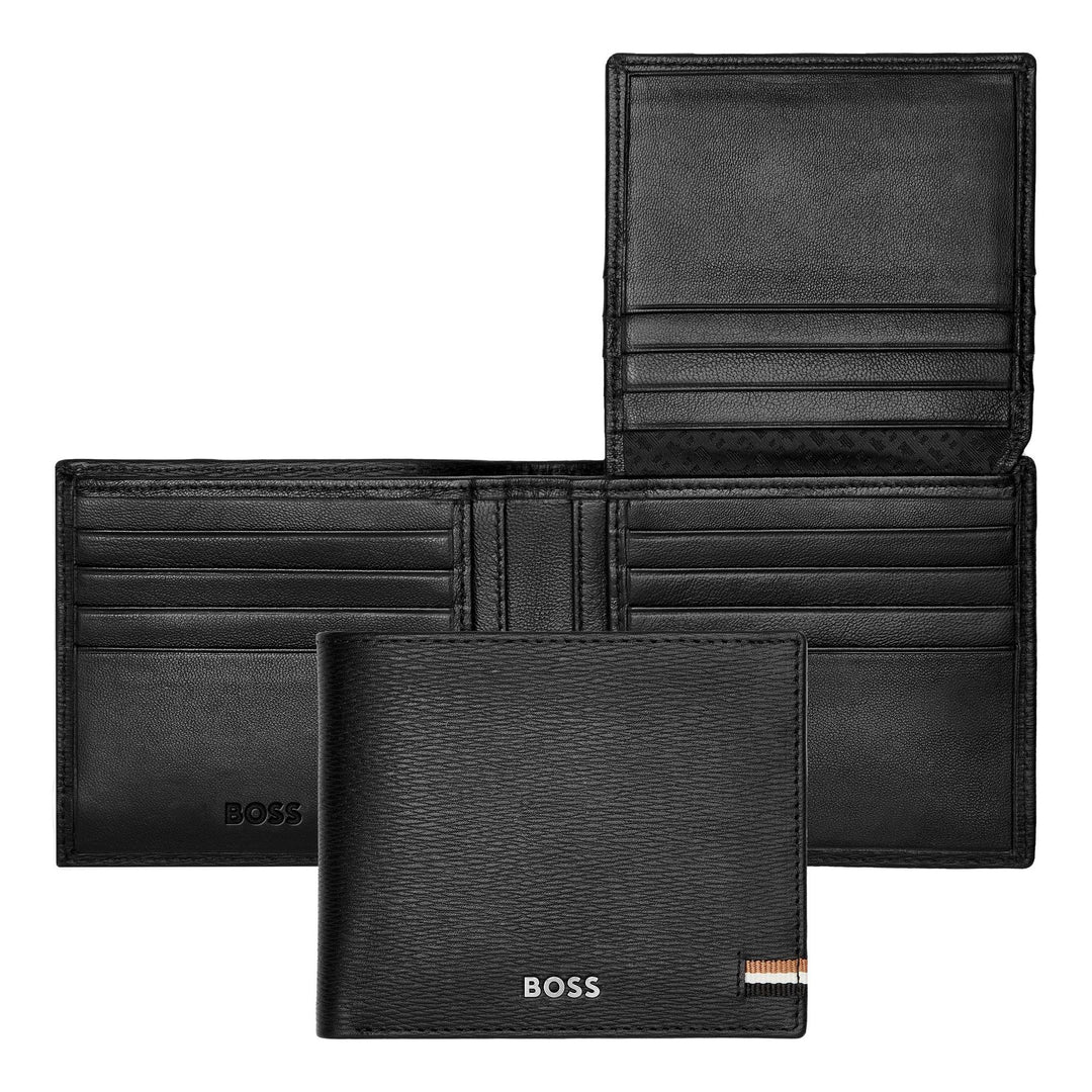 Hugo Boss Flap Wallet Iconic Black HLY421A