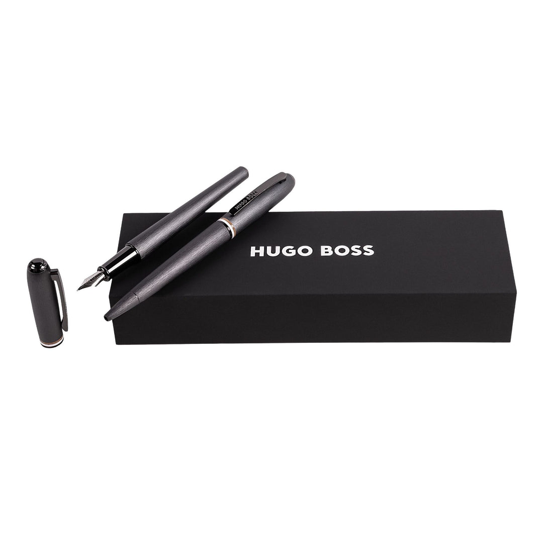 Hugo Boss Set Contour Iconic (kuličkové pero a plnicí pero) HPBP341D
