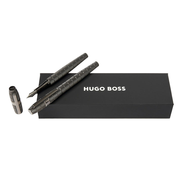 Hugo Boss Set Quantum Gun (caneta roller e caneta-tinteiro) HPPR498D