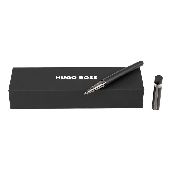 Hugo Boss Balpen Loop Zwart Iconisch HSG3525A
