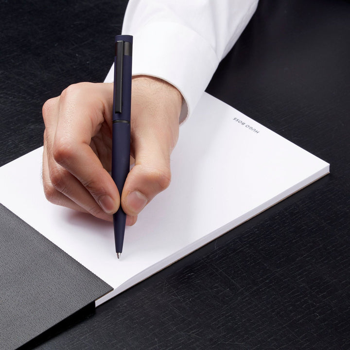 Hugo Boss Balpen Loop Blauw HSG4634N