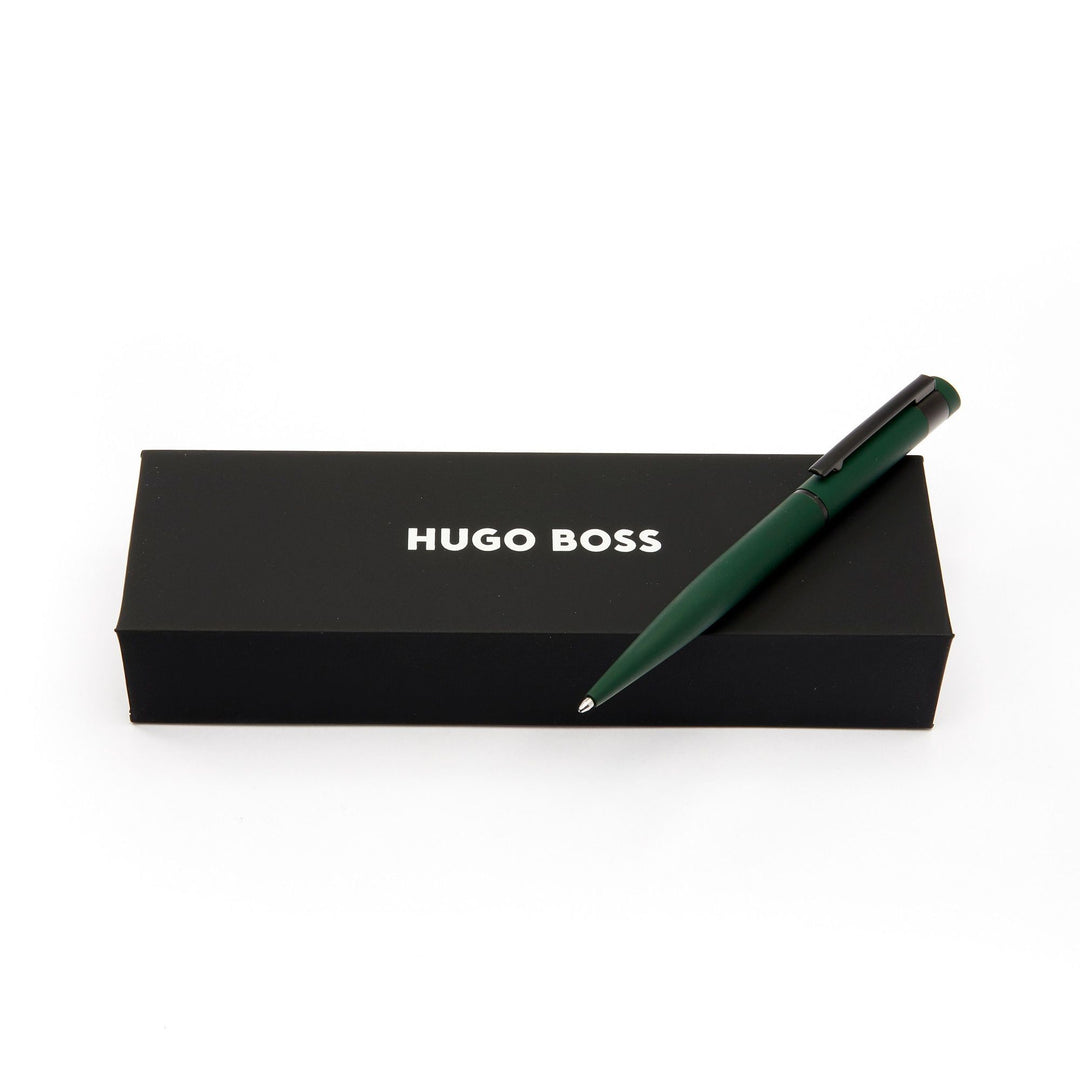 Stylo à bille Hugo Boss Loop Vert Mat HSG4634T
