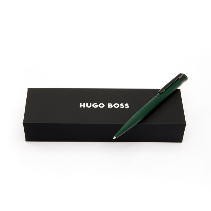 Stylo à bille Hugo Boss Loop Vert Mat HSG4634T