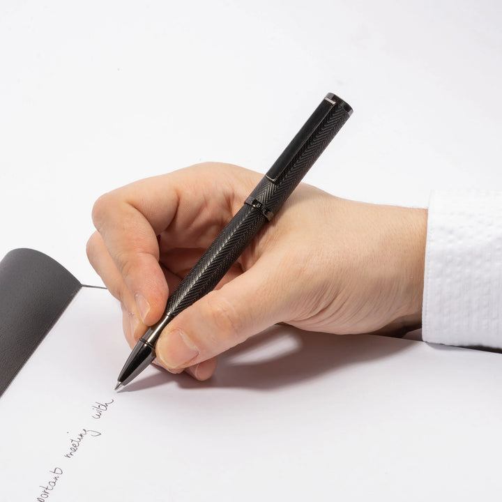 Hugo Boss Training Tintenroller Herringbone Gun HSI1065D