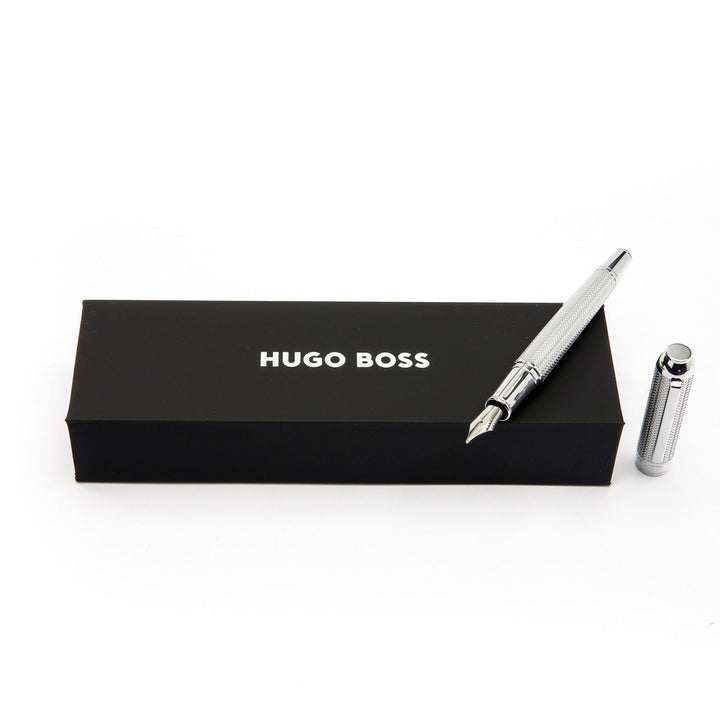 Stylo plume Hugo Boss Elemental Argent HSI4652C