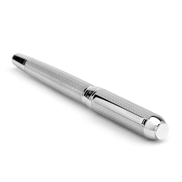Stylo plume Hugo Boss Elemental Argent HSI4652C