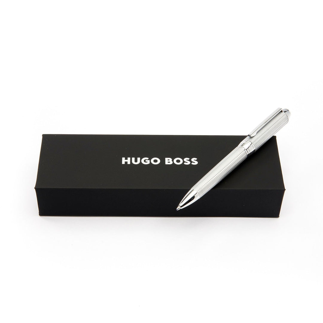 Hugo Boss Elemental Silver ballpoint pen HSI4654C