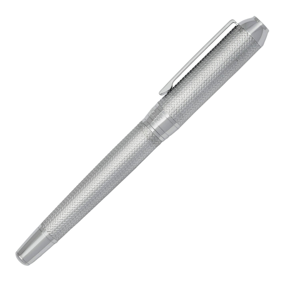 Hugo Boss Elemental Silver rollerball pen HSI4655C