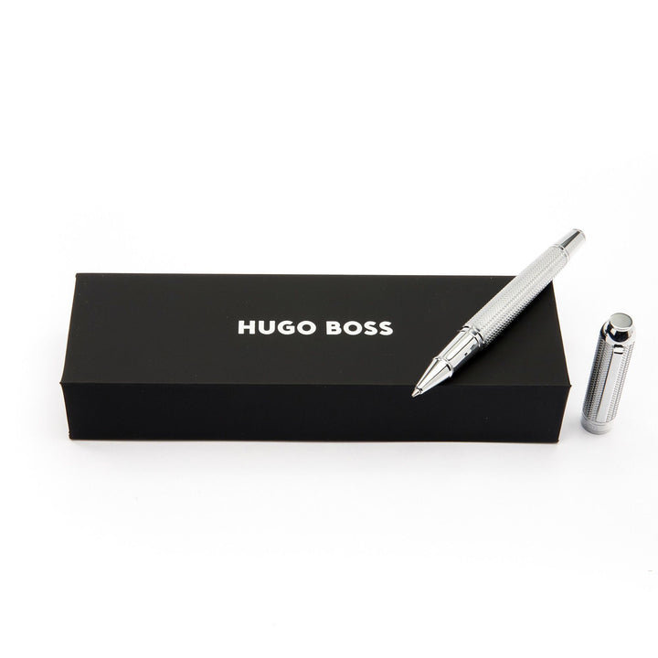 Hugo Boss Elemental Silver rollerball pen HSI4655C