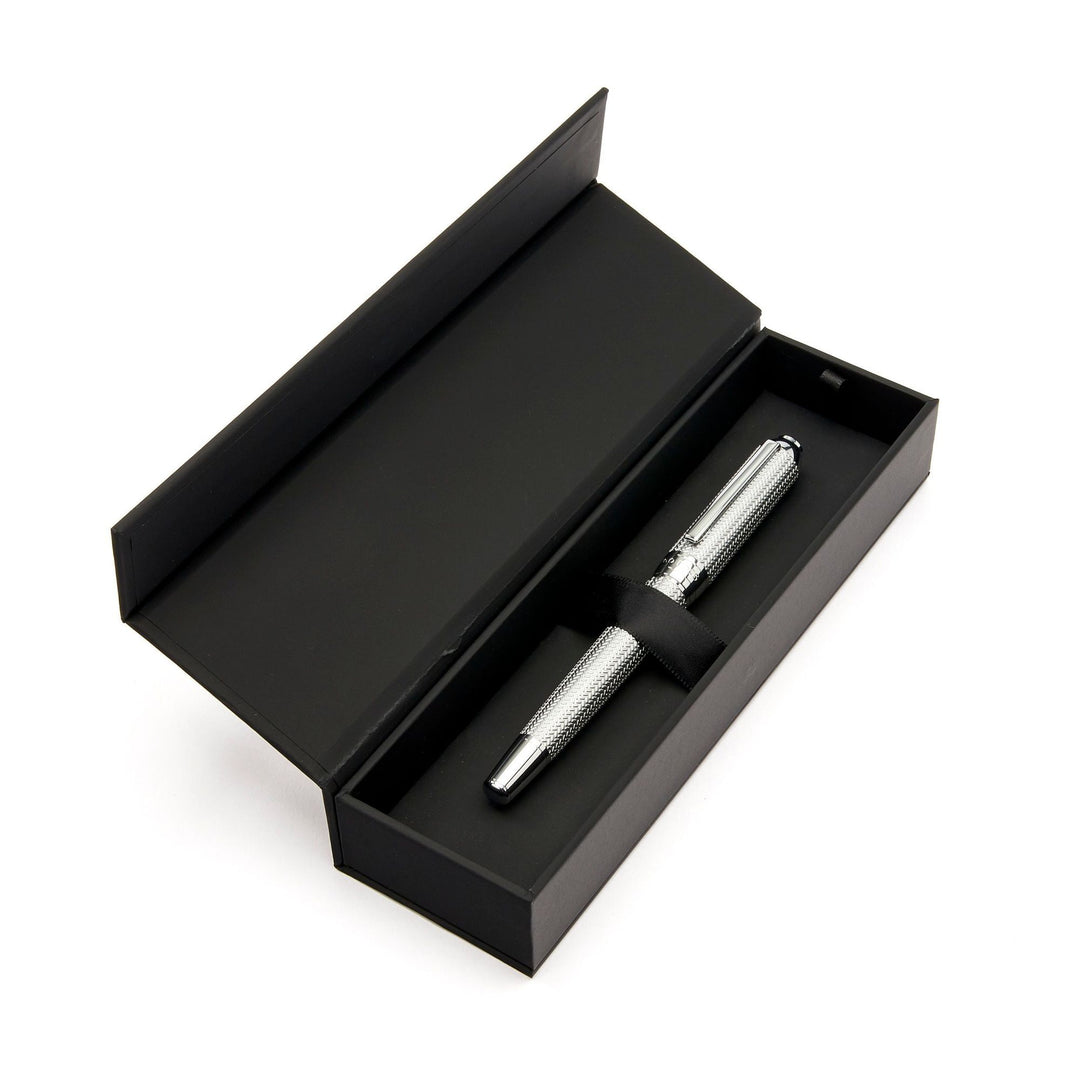 Hugo Boss Elemental Silver rollerball pen HSI4655C