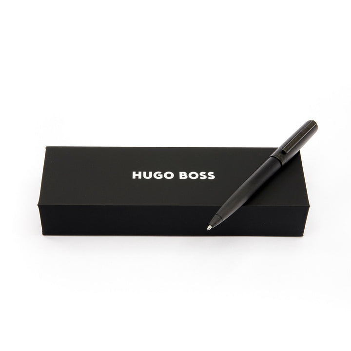Caneta esferográfica Hugo Boss Gear preto escovado HSK4414A