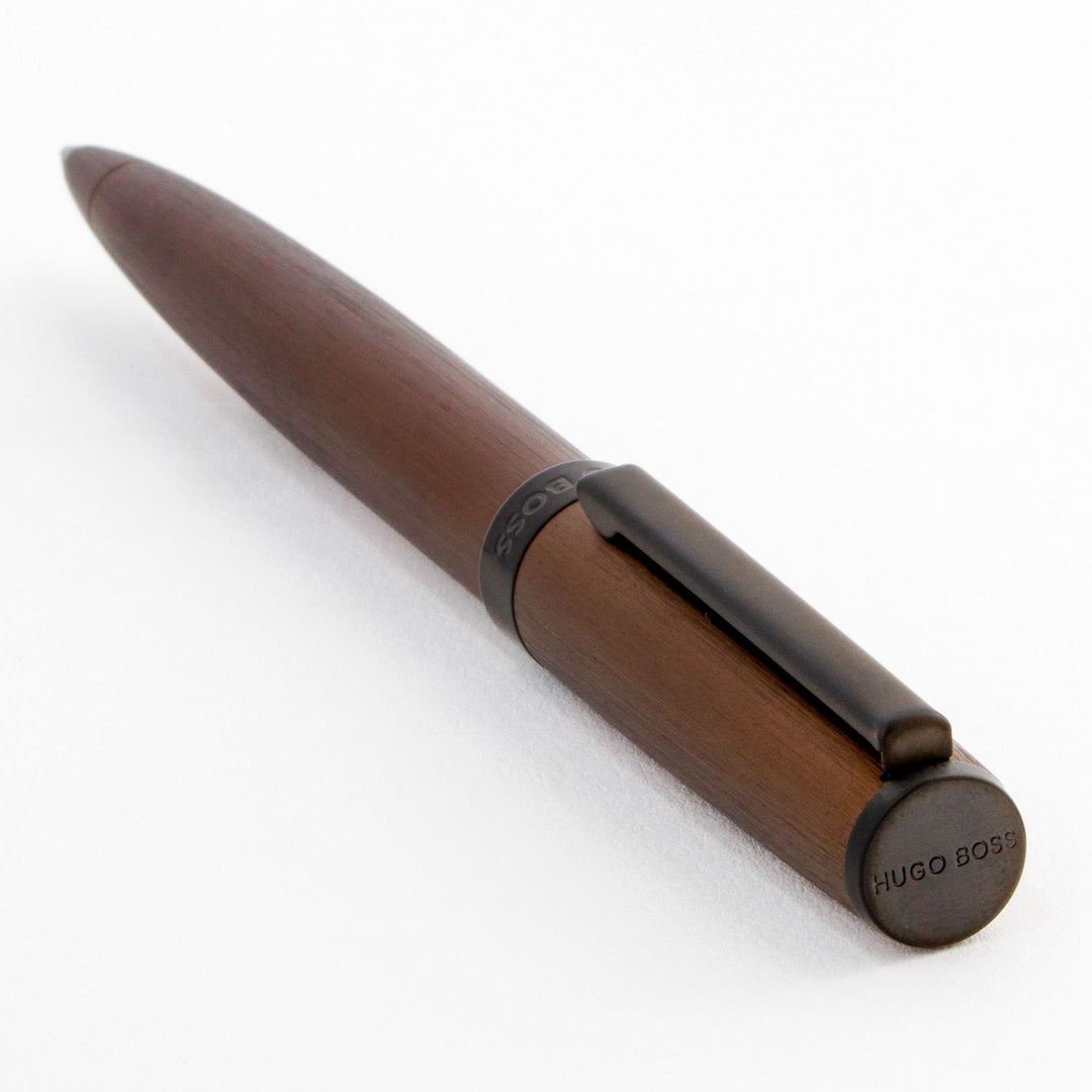 Hugo Boss Kugelschreiber Gear Brushed Khaki HSK4414T
