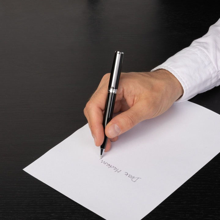 Hugo Boss Penna a sfera Gear Icon Nero HSN2544A