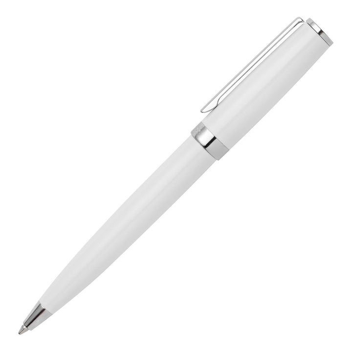 Hugo Boss Gear Icon Ballpoint Pen White HSN2544G
