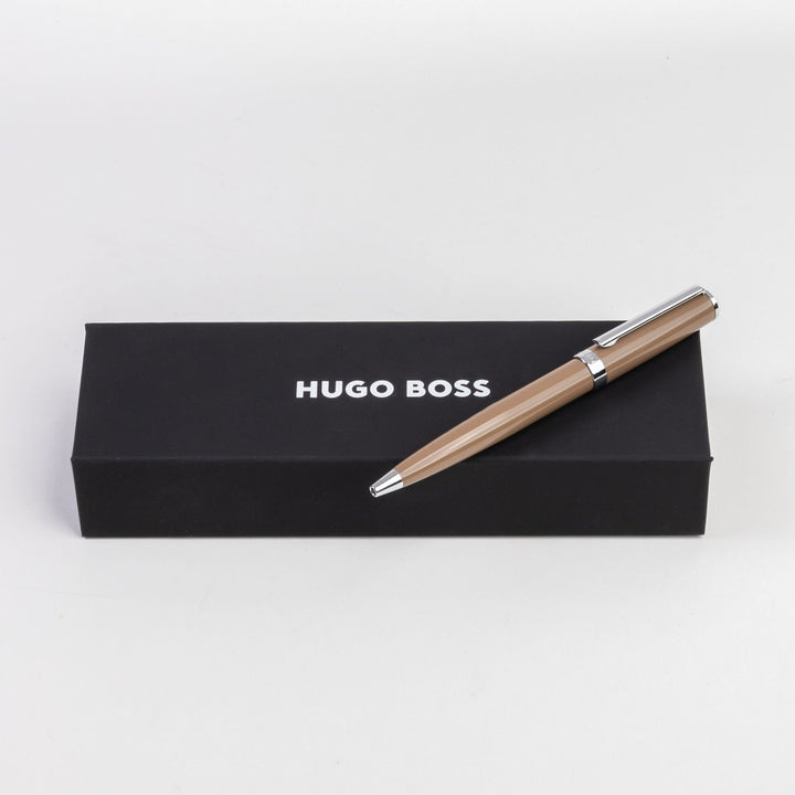 Hugo Boss Gear Icon Ballpoint Pen Camel HSN2544Z