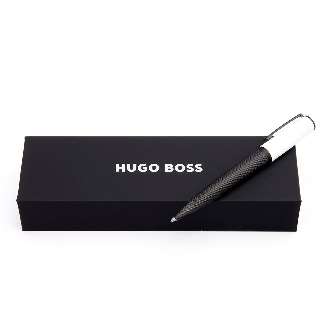 Hugo Boss Ballpoint pen Arche Iconic White HSQ4744F
