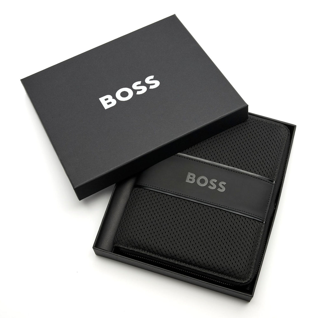 Hugo Boss A5 konferencia mappa Arche fekete HTM413A