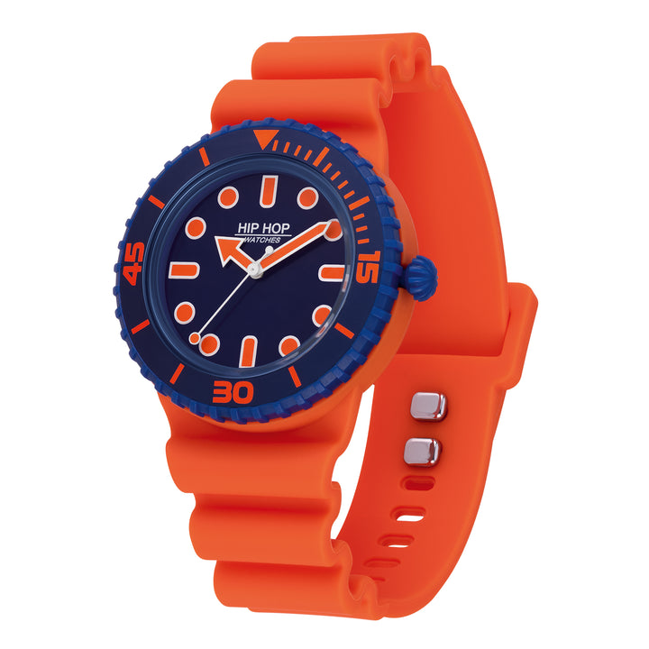 Hip Hop -kello Master Orange/Blue 41mm HWU1234