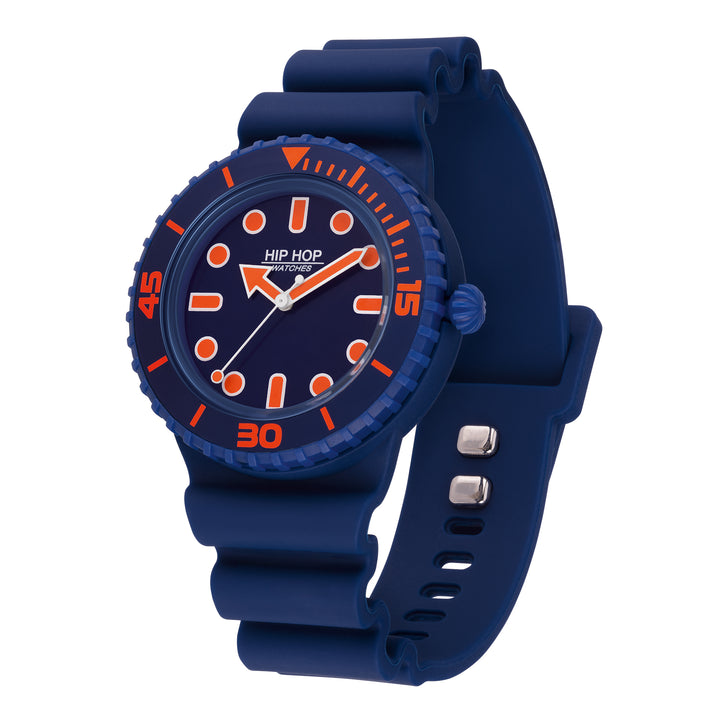 Hip Hop -kello Master Orange/Blue 41mm HWU1234