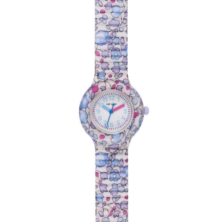 Ρολόι Hip Hop Flower Power Light Blue 28mm HWU1270