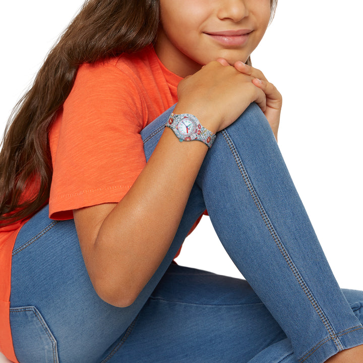 Ρολόι Hip Hop Flower Power Green 28mm HWU1271