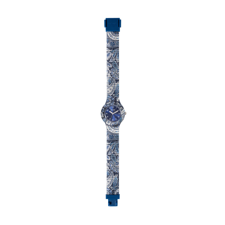 Hip Hop -kello Blue Paisley -kokoelma 32mm HWU1308