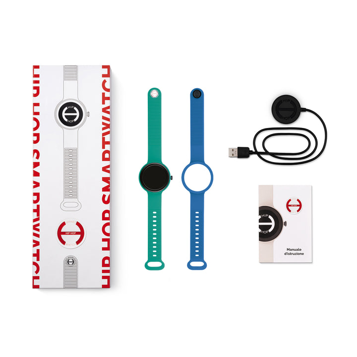 Ceas inteligent Hip Hop Hero.Next Bright Green/Blue 41mm HWU1313