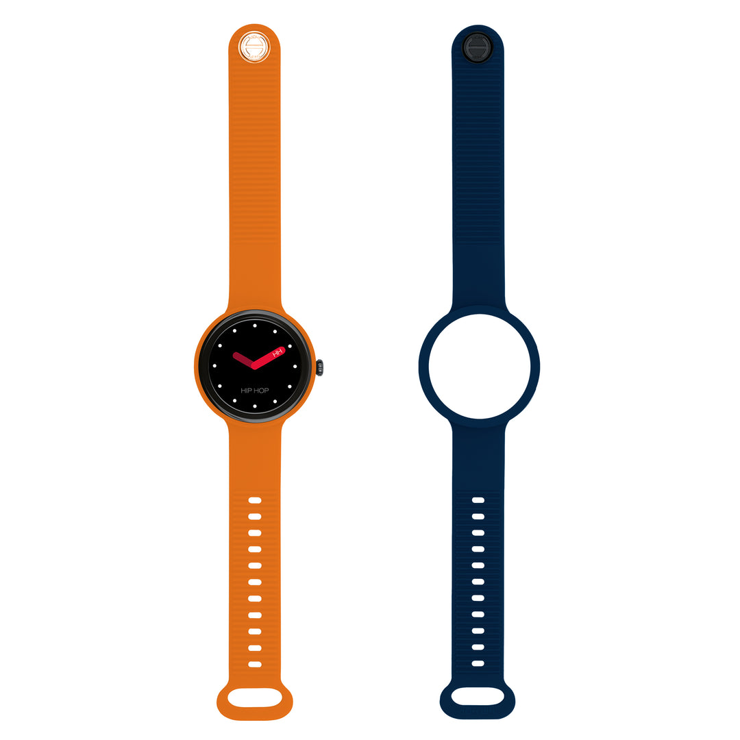 Ceas inteligent Hip Hop Hero.Next Orange/Deep Blue 41mm HWU1314
