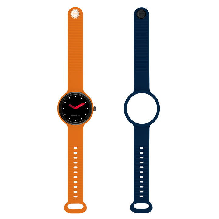 Ceas inteligent Hip Hop Hero.Next Orange/Deep Blue 41mm HWU1314