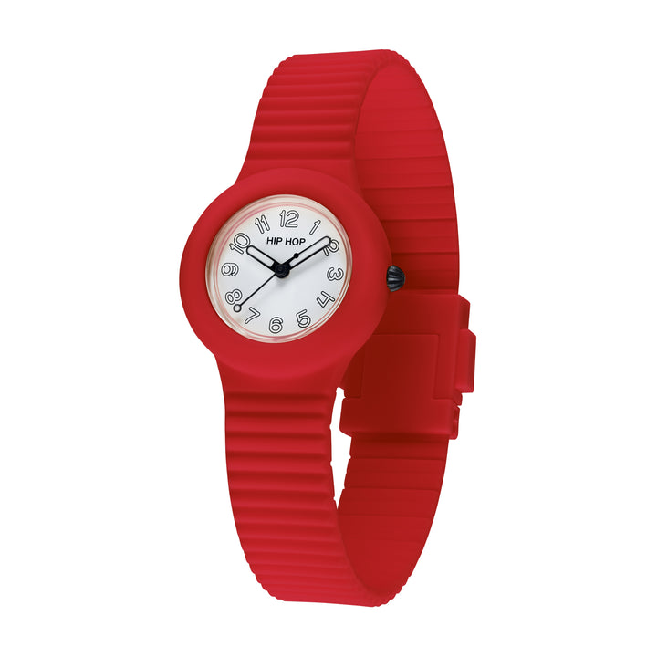 Hip Hop -kello Red Numbers Collection 32mm HWU1332