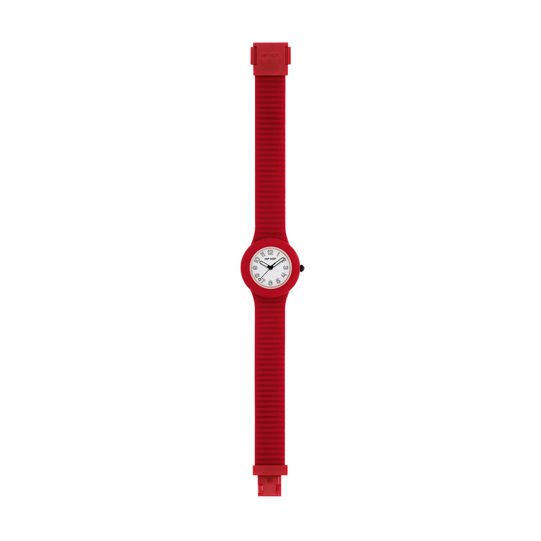 Hip Hop -kello Red Numbers Collection 32mm HWU1332